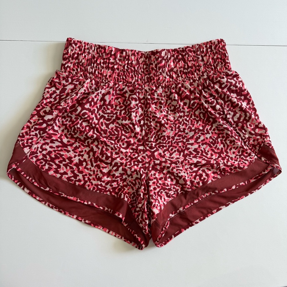 Athleta Mesh Racer Run High Rise 3" Short